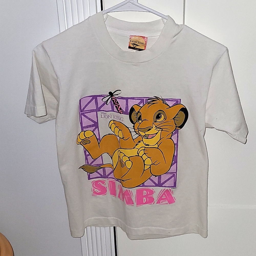 SIMBA VINTAGE 1994 CHILD'S SIZE 14 T-SHIRT